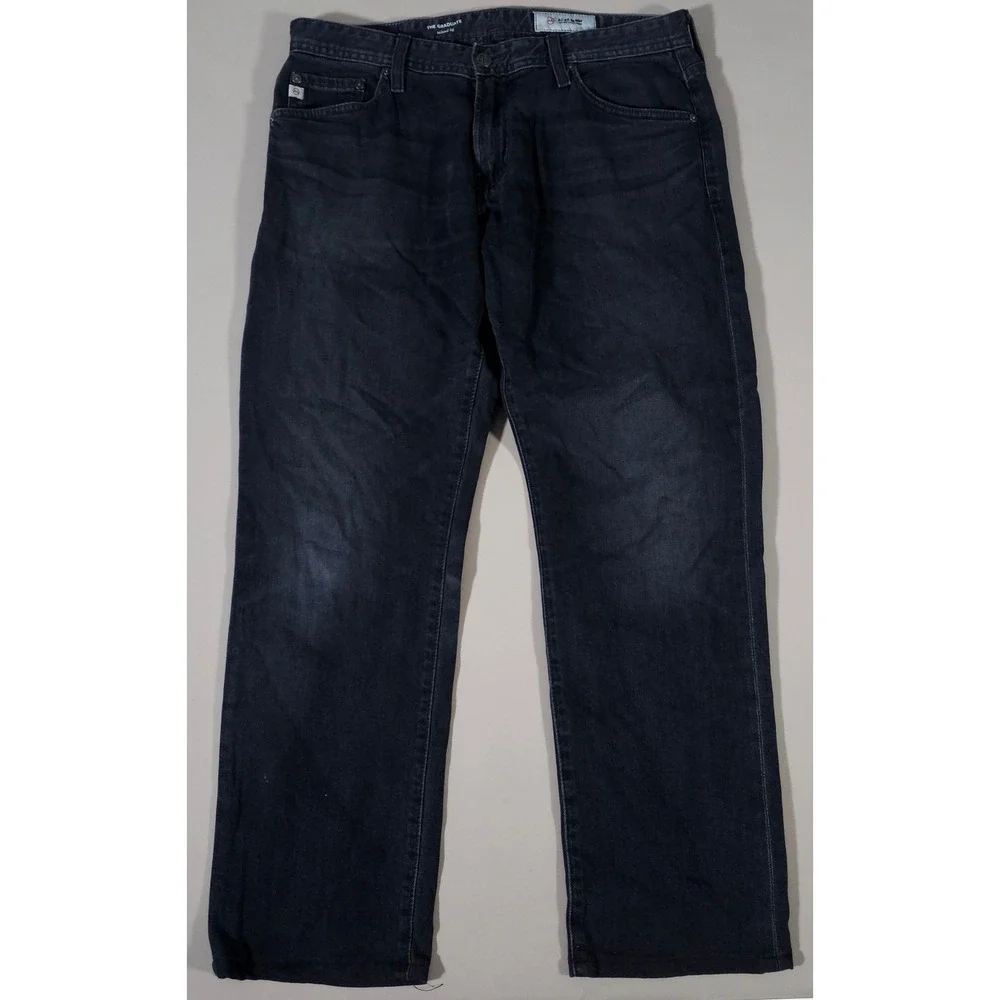 AG Adriano Goldschmied The Graduate Mens 32R Indigo‎ Tailored Leg Jeans 1174DAS